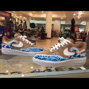Custom Ocean 🌊 Wave AF 1’s